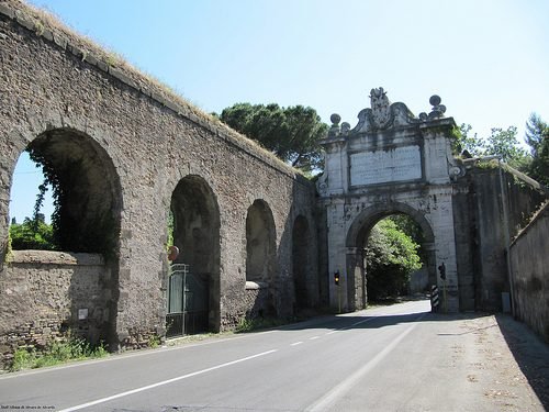 via Aurelia chiusa